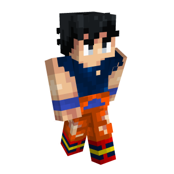 Goku Classic Minecraft Skin
