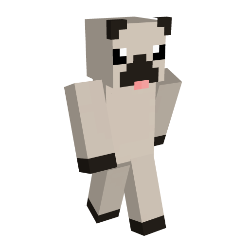 Pug Cute Minecraft Skin | Laby