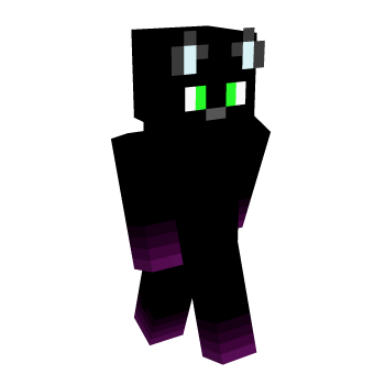 Green Eyes Pink Minecraft Skin