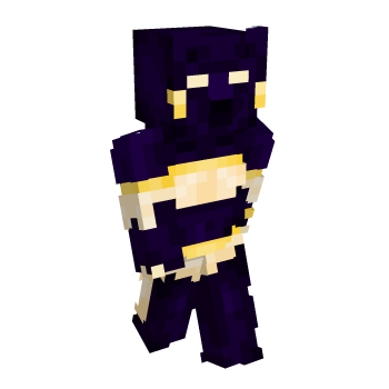 Gold Bastet Minecraft Skin