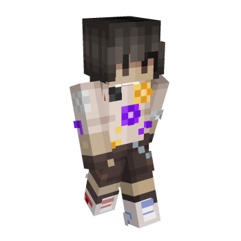 Nonbianry Pride Minecraft Skin