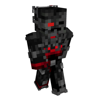 Skeleton Vanilla Cyborg Minecraft Skin