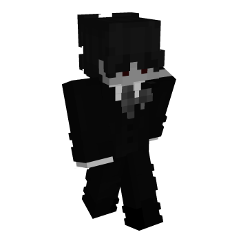 Black Suit Minecraft Skin