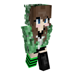 Minecraft Creeper Skin Girl