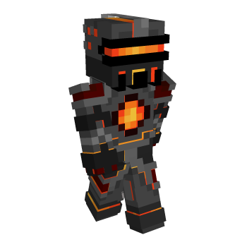 Red Robot Minecraft Skin