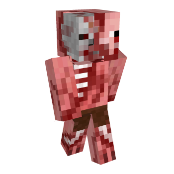 Zombie Pigman Minecraft Skin