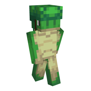 Turtle Helmet Minecraft Skin