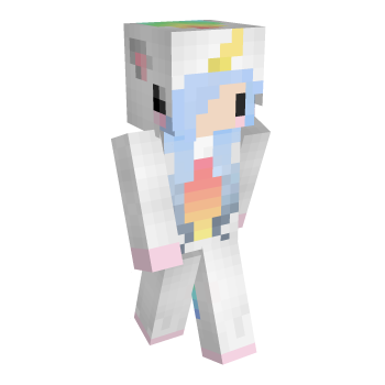 Cute Unicorn Minecraft Skin