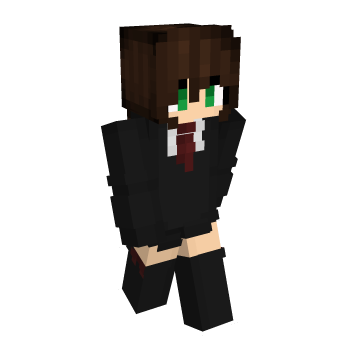 Girl Suit Minecraft Skin