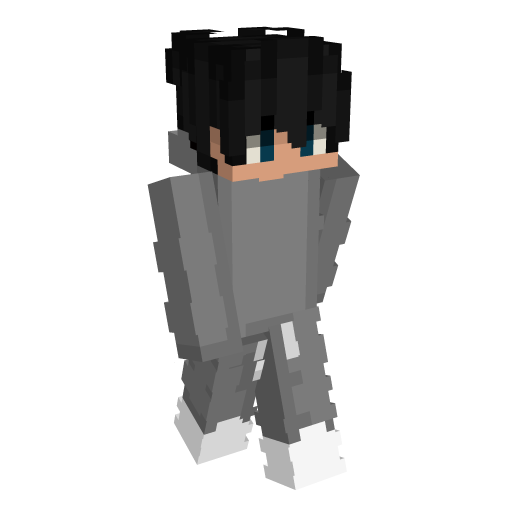Black Hair Boy Minecraft Skin - Laby