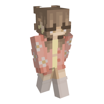 Flower Aesthetic Minecraft Skin