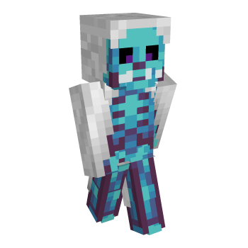Skeleton Cloak Minecraft Skin
