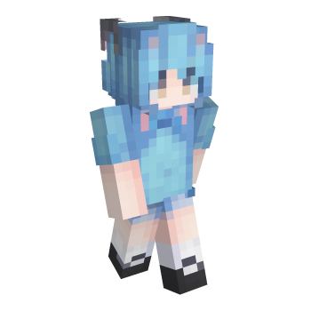 Rezero Anime Girl Minecraft Skin