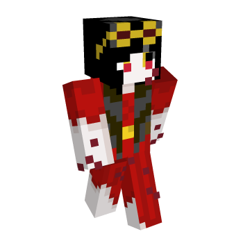 Dress Bloody Minecraft Skin