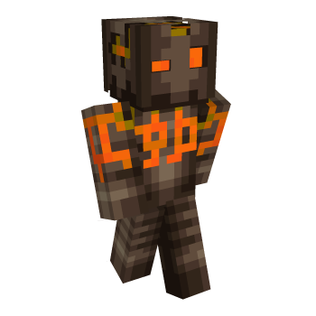 Lava Minecraft Skin