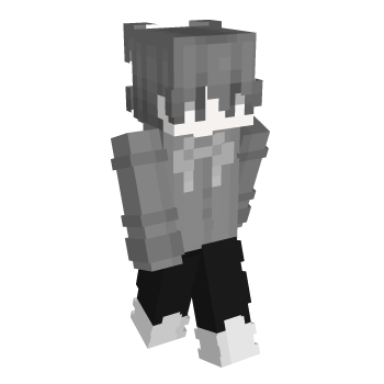 Boy Gray Minecraft Skin