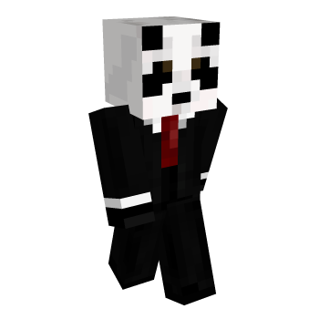 Panda Suit Minecraft Skin