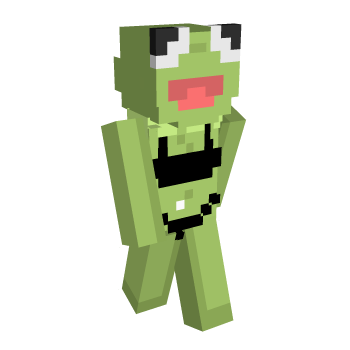 Bikini Cursed Minecraft Skin