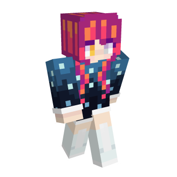 Sunset Girl Minecraft Skin