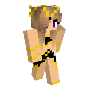 Goddess Girl Minecraft Skin