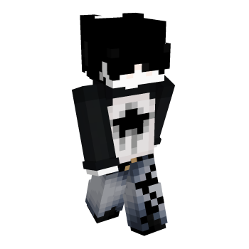Eboy Black Hair Minecraft Skin