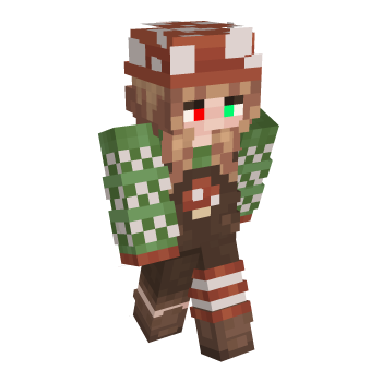 Girl Green Minecraft Skin