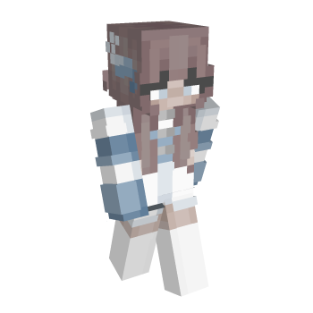 Sky Girl Sky Minecraft Skin