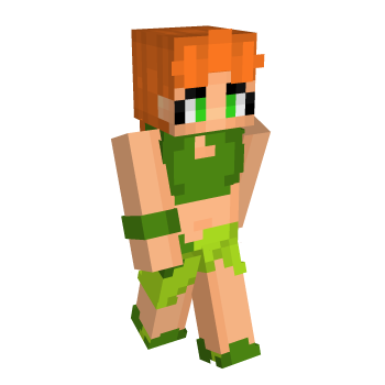 Skirt Izzy Minecraft Skin