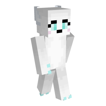 Cute White Minecraft Skin