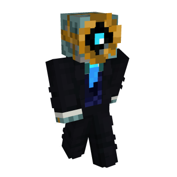 Suit Prismarine Minecraft Skin