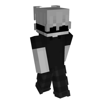 Black Dark Minecraft Skin