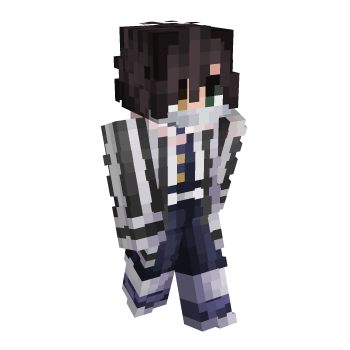 Demon Slayer Minecraft Skin
