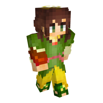 Male Hair Brown Minecraft Skin
