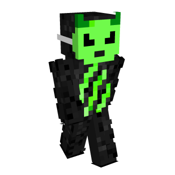 Skintober Green Minecraft Skin