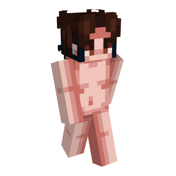 Hair Base Brown Hair Minecraft Skin