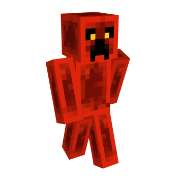 Creeper Redstone Minecraft Skin
