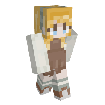 Cottagecore Green Minecraft Skin