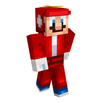 Mario Minecraft Skin