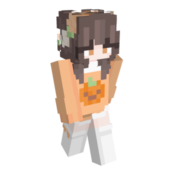 Pumpkin Halloween Minecraft Skin