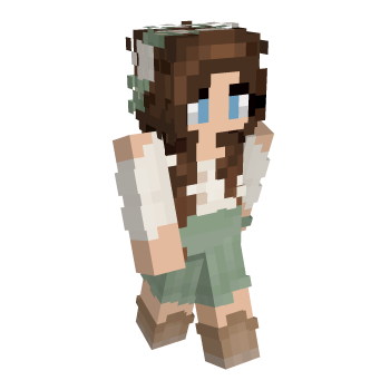 Aesthetic Blue Eyes Minecraft Skin