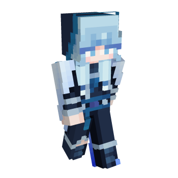 Silver Cloak Minecraft Skin