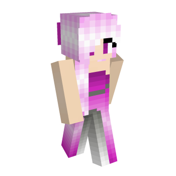 Pink Cute Minecraft Skin