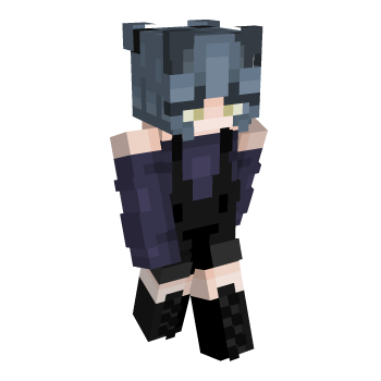 Skintober Blue Minecraft Skin