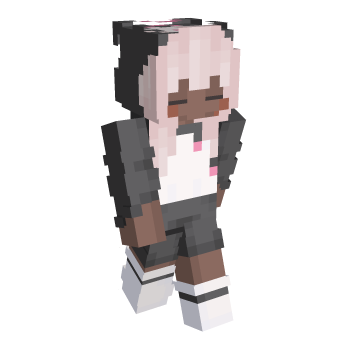 Kuromi Inclusive Minecraft Skin