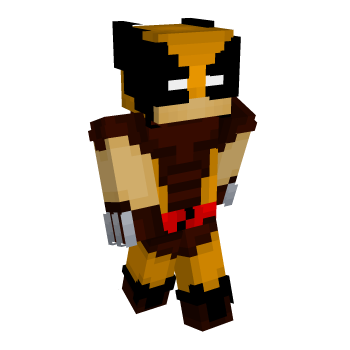 Wolverine Minecraft Maskless wolverine Minecraft Skins