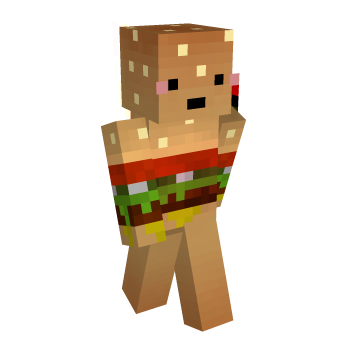 Burger Minecraft Skin