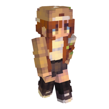 Skirt Studying Minecraft Skin