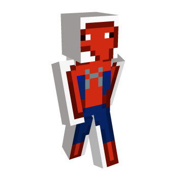Spiderman Minecraft Skin