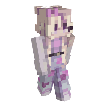 Pink Blonde Minecraft Skin