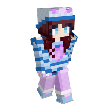 Snowboots Heart Minecraft Skin